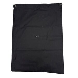 AMIRI Black Dust bag 18” by 13”